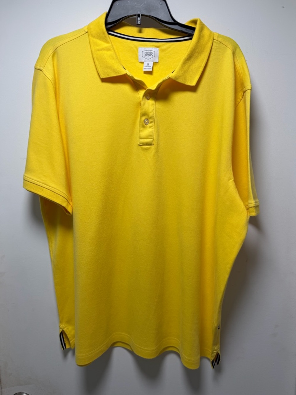 Classic Yellow Polo Shirt by Croft & Barrow - Short Sleeve very soft.